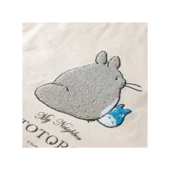 Maison Ghibli Bags-Embroidery Canvas Tote Bag Walking Away - My Neighbor Totoro
