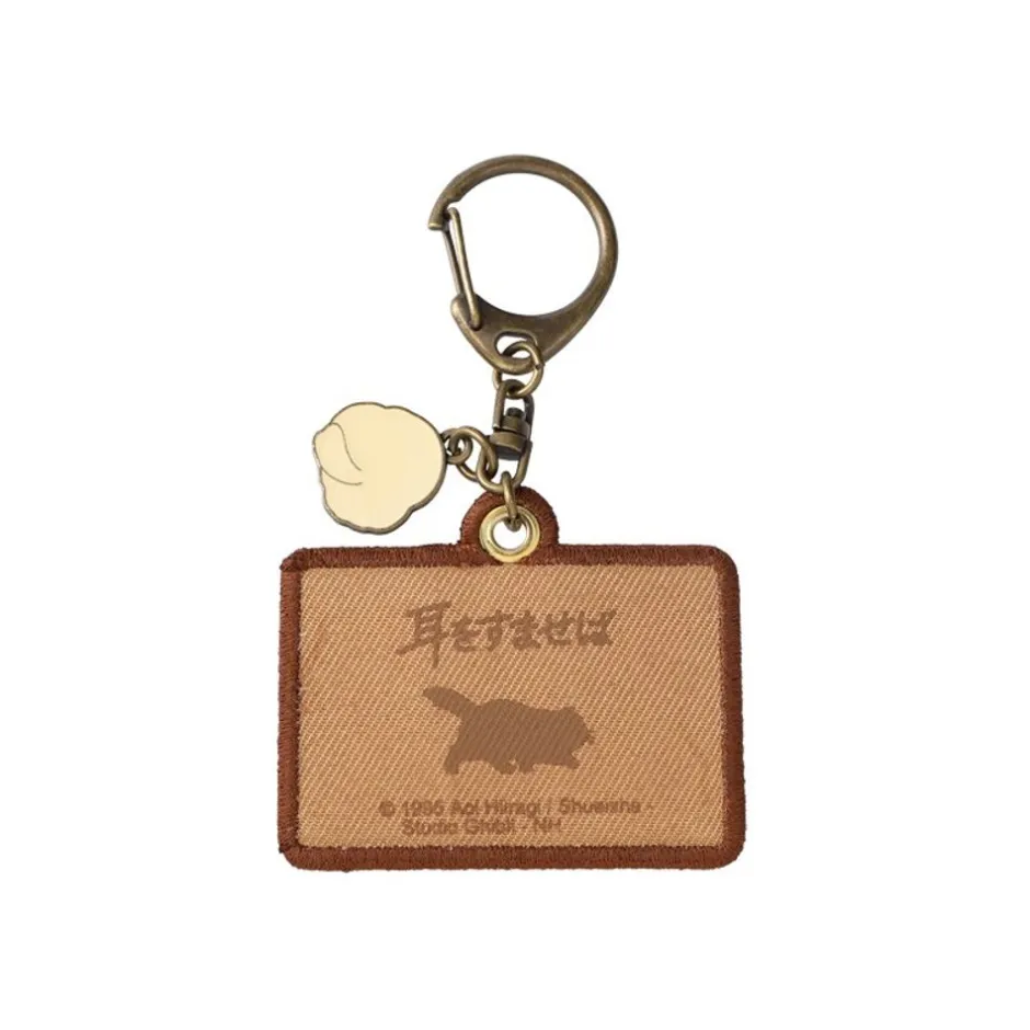 Maison Ghibli Keychains-Embroidery Keychain Chikyuya - Whisper Of The Heart