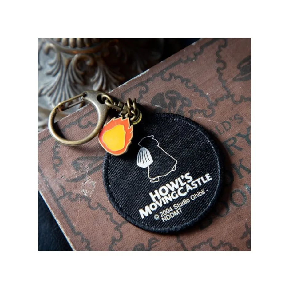 Maison Ghibli Keychains-Embroidery Keychain Magic Colour Disc - Howl'S Moving Castle