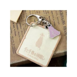 Maison Ghibli Keychains-Embroidery Keychain Train Ticket - Sprited Away