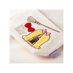 Maison Ghibli Storage-Embroidery Pouch Jiji In Cage - Kiki'S Delivery Service