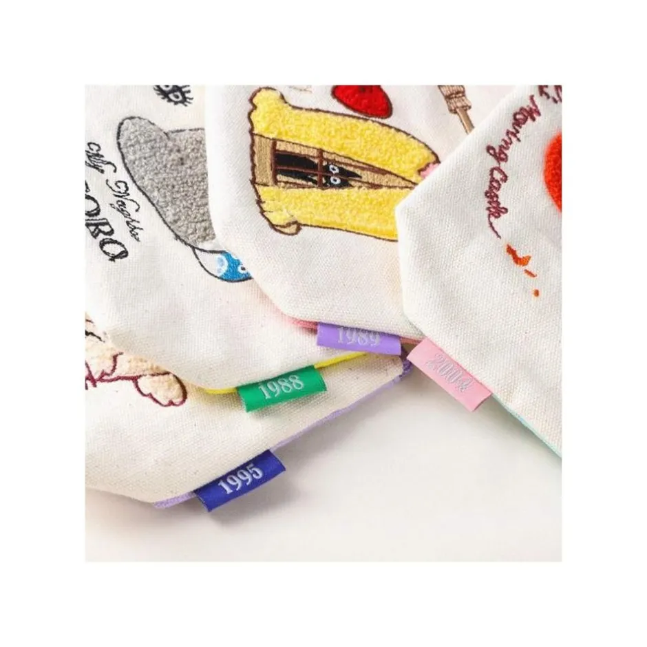 Maison Ghibli Storage-Embroidery Pouch Jiji In Cage - Kiki'S Delivery Service