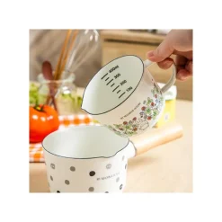 Maison Ghibli Kitchenware-Enamel Measuring Cup Soot Sprites 450Ml - My Neighbor Totoro