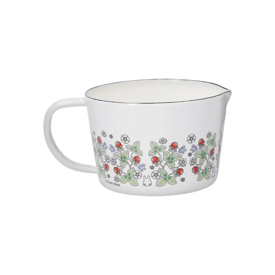 Maison Ghibli Kitchenware-Enamel Measuring Cup Soot Sprites 450Ml - My Neighbor Totoro