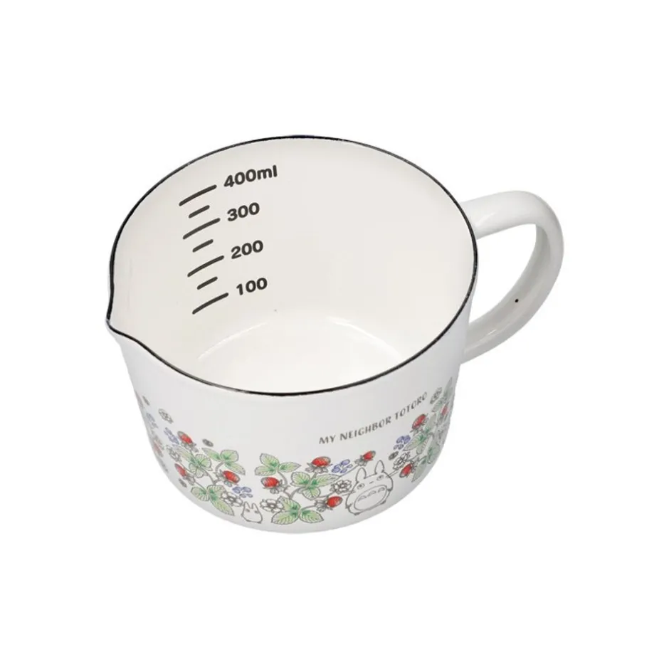 Maison Ghibli Kitchenware-Enamel Measuring Cup Soot Sprites 450Ml - My Neighbor Totoro
