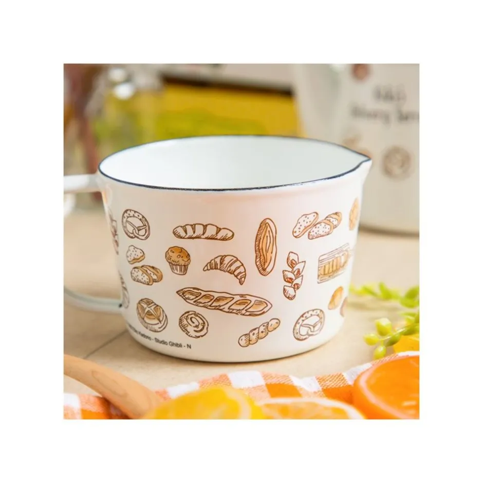 Maison Ghibli Kitchenware-Enamel Measuring Cup Viennese Pastries 450Ml - Kiki'S Delivery Servic