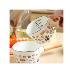 Maison Ghibli Kitchenware-Enamel Measuring Cup Viennese Pastries 450Ml - Kiki'S Delivery Servic