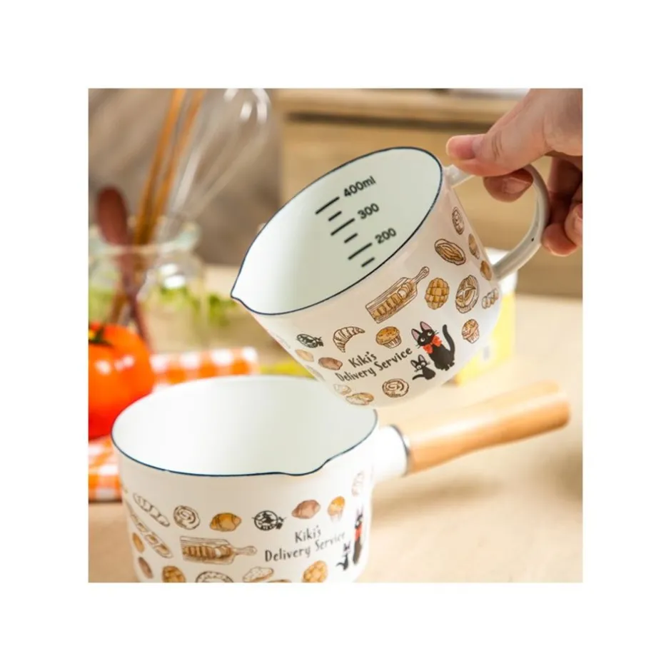 Maison Ghibli Kitchenware-Enamel Measuring Cup Viennese Pastries 450Ml - Kiki'S Delivery Servic