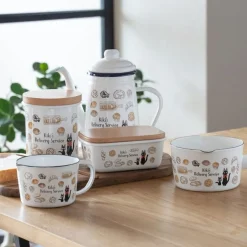 Maison Ghibli Kitchenware-Enamel Pan Viennese Pastries - Kiki'S Delivery Service