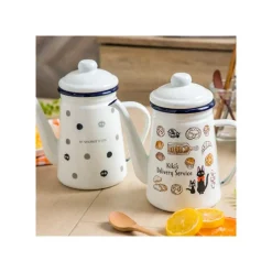 Maison Ghibli Kitchenware-Enamel Tea Pot Soot Sprites 1,1L - My Neighbor Totoro