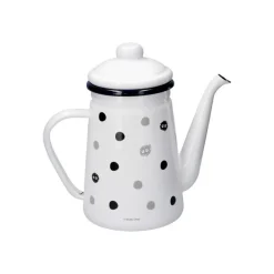 Maison Ghibli Kitchenware-Enamel Tea Pot Soot Sprites 1,1L - My Neighbor Totoro