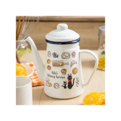 Maison Ghibli Kitchenware-Enamel Tea Pot Viennese Pastries 1,1L - Kiki'S Delivery Service