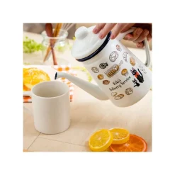 Maison Ghibli Kitchenware-Enamel Tea Pot Viennese Pastries 1,1L - Kiki'S Delivery Service