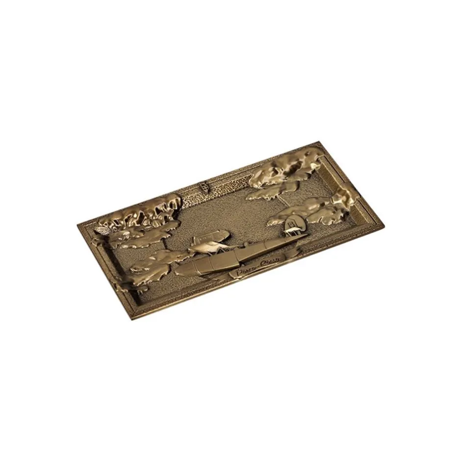 Maison Ghibli Accessories-Engraved Tray Savoia - Porco Rosso
