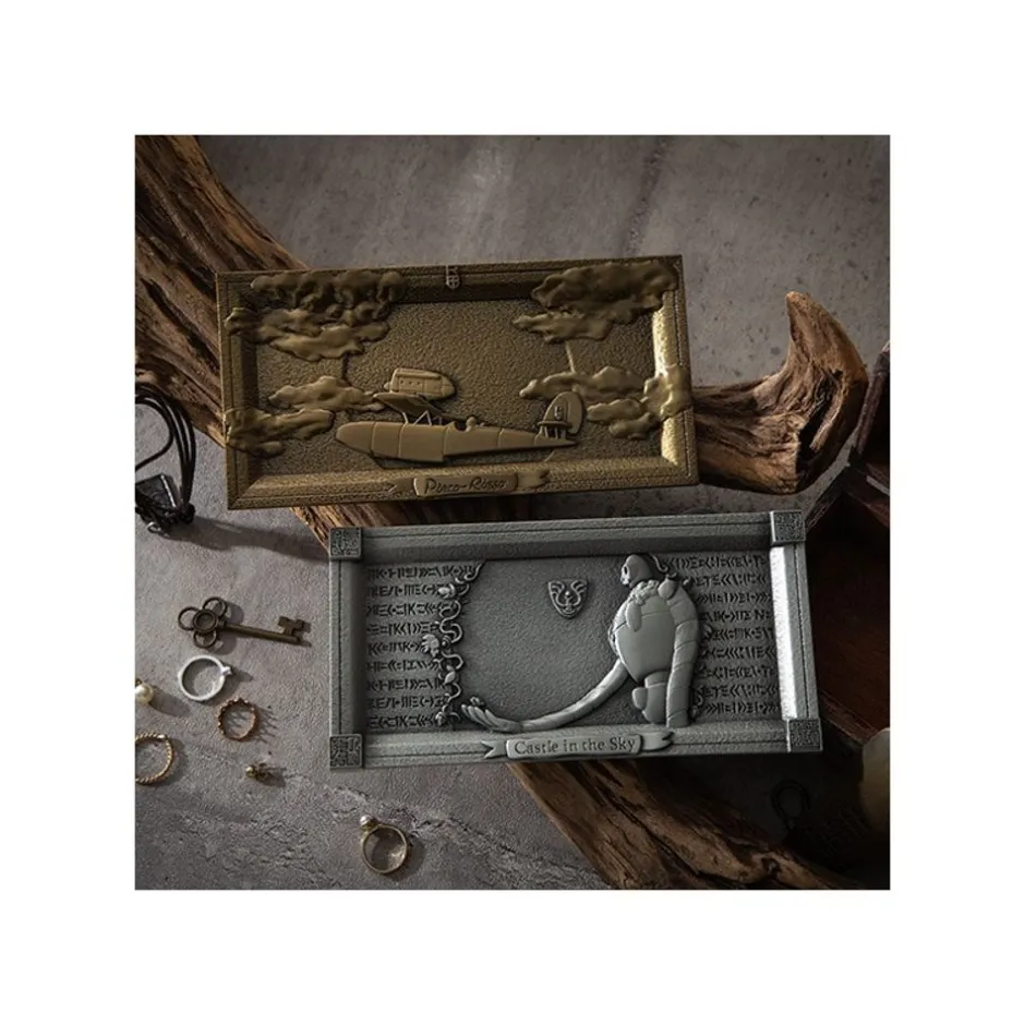 Maison Ghibli Accessories-Engraved Tray Savoia - Porco Rosso