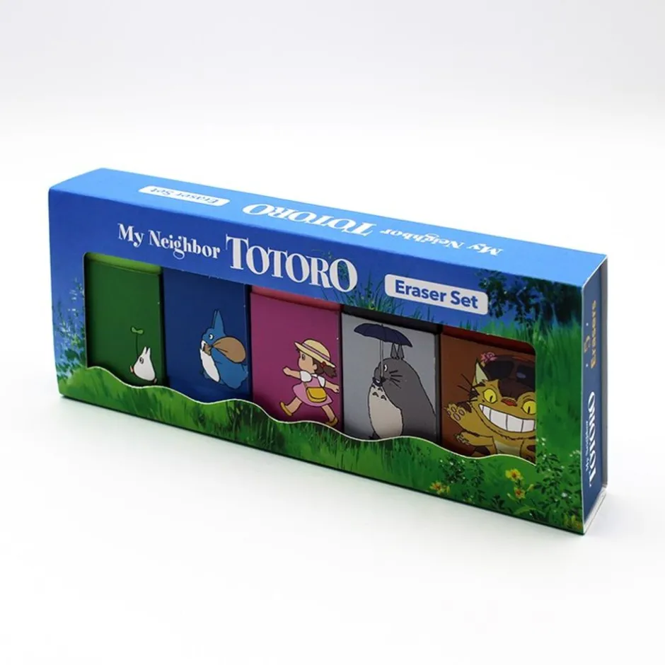 Maison Ghibli Small Equipment-Eraser Set - My Neighbor Totoro