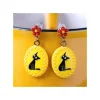 Maison Ghibli Jewellery-Fancy Yellow Earrings Jiji - Kiki'S Delivery Service
