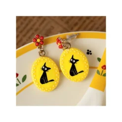 Maison Ghibli Jewellery-Fancy Yellow Earrings Jiji - Kiki'S Delivery Service