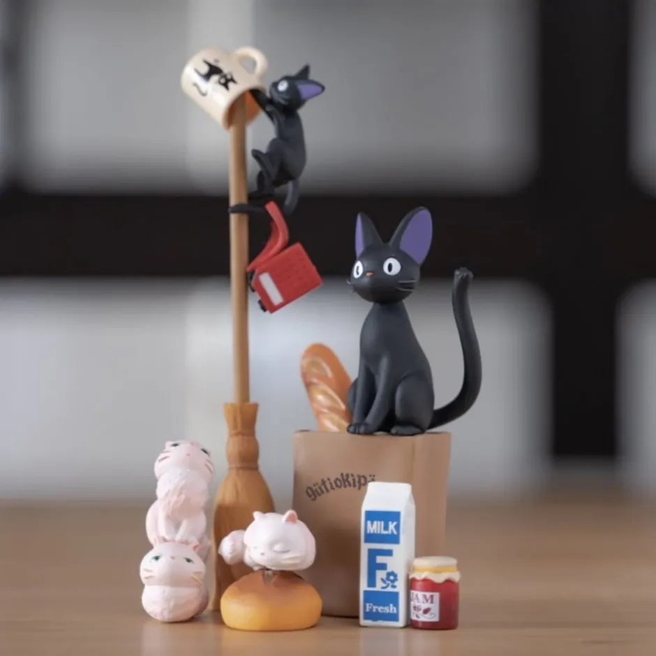 Maison Ghibli Toys-Figurines Jiji For Collection - Kiki'S Delivery Service