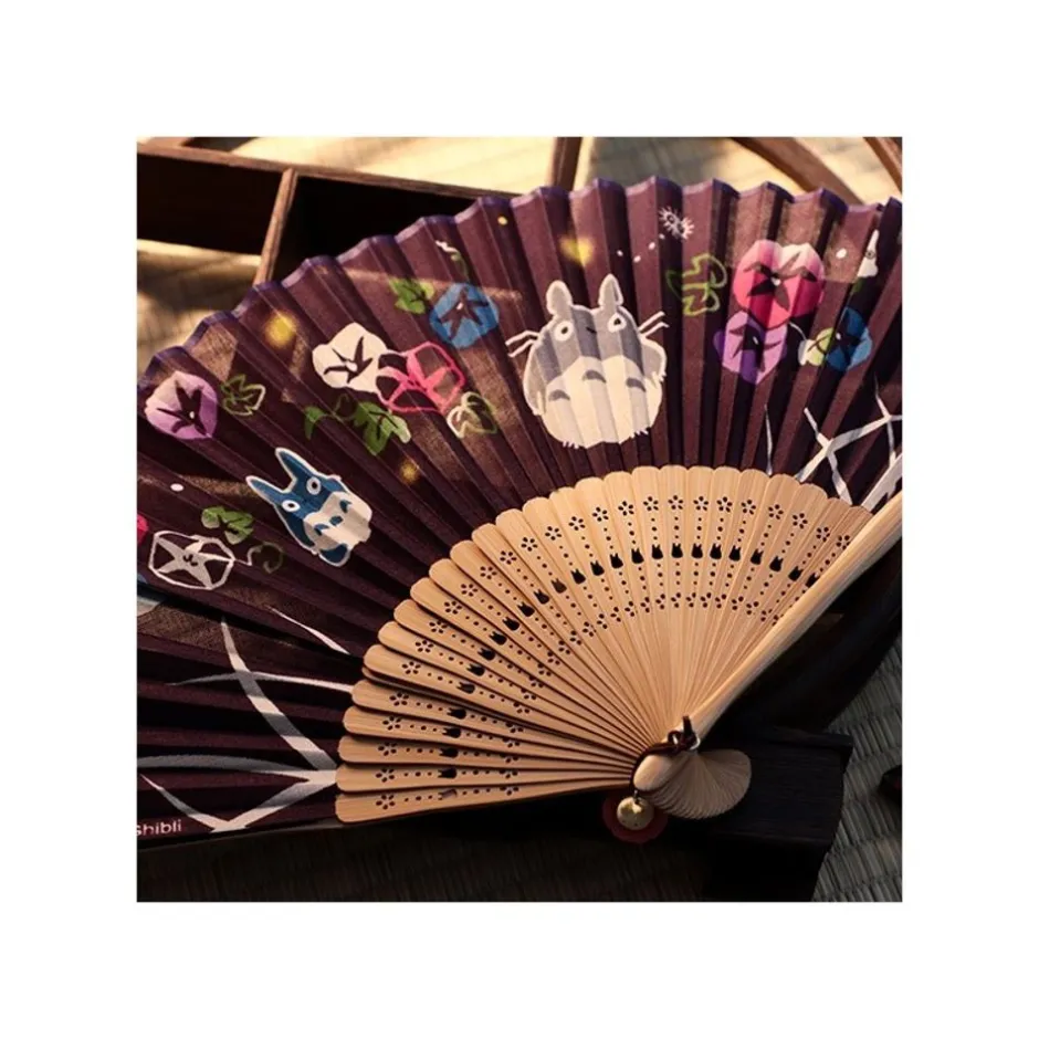 Maison Ghibli Accessories-Fireflies And Day Fan - My Neighbor Totoro