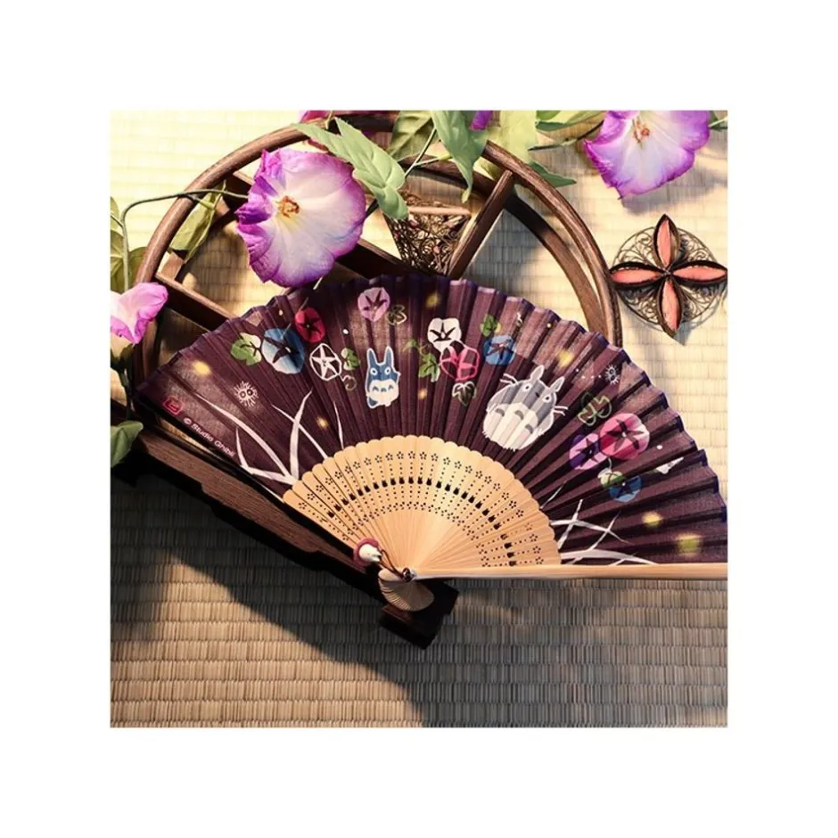Maison Ghibli Accessories-Fireflies And Day Fan - My Neighbor Totoro