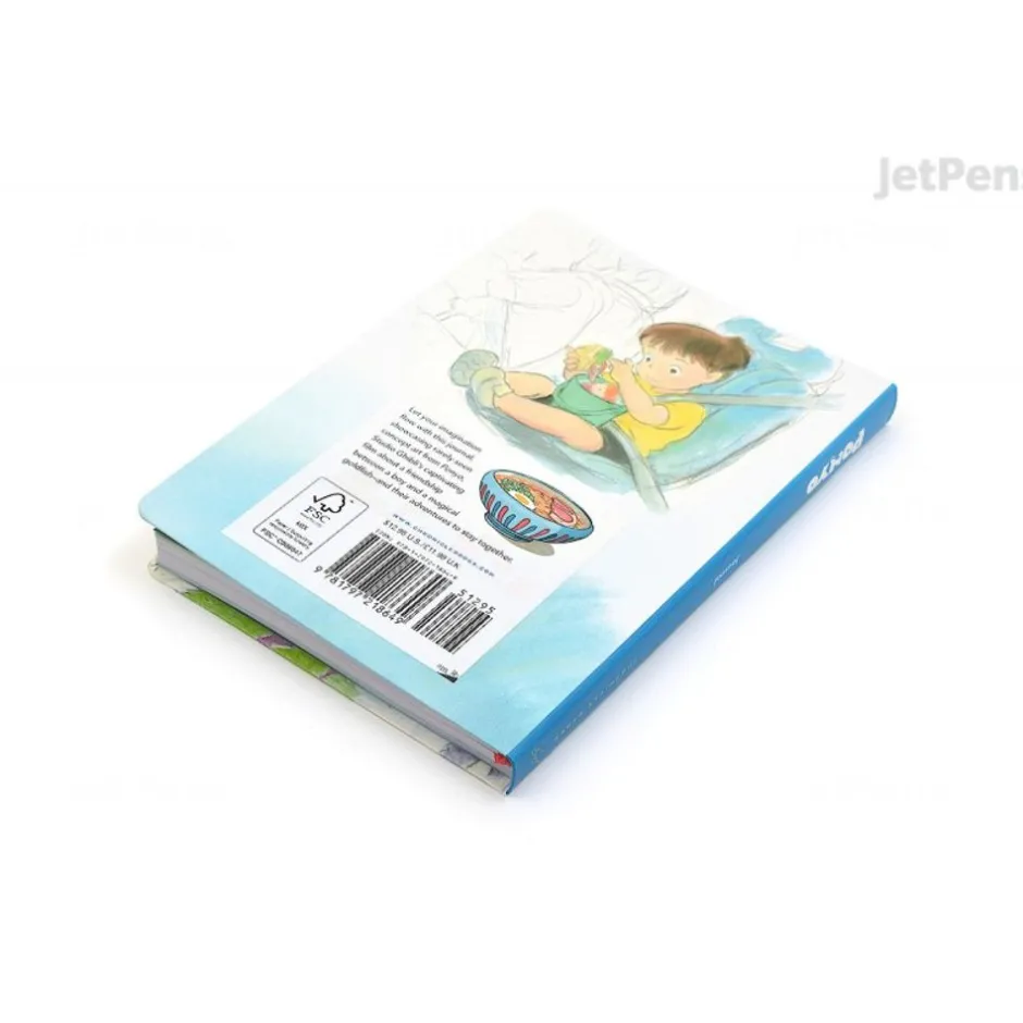 Maison Ghibli Notebooks And Notepads-Flexi Journal Ponyo & Sosuke - Ponyo On The Cliff