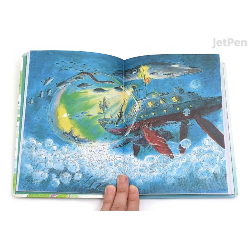 Maison Ghibli Notebooks And Notepads-Flexi Journal Ponyo & Sosuke - Ponyo On The Cliff