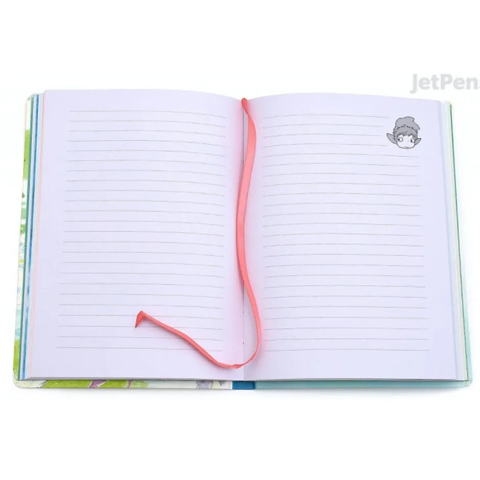 Maison Ghibli Notebooks And Notepads-Flexi Journal Ponyo & Sosuke - Ponyo On The Cliff
