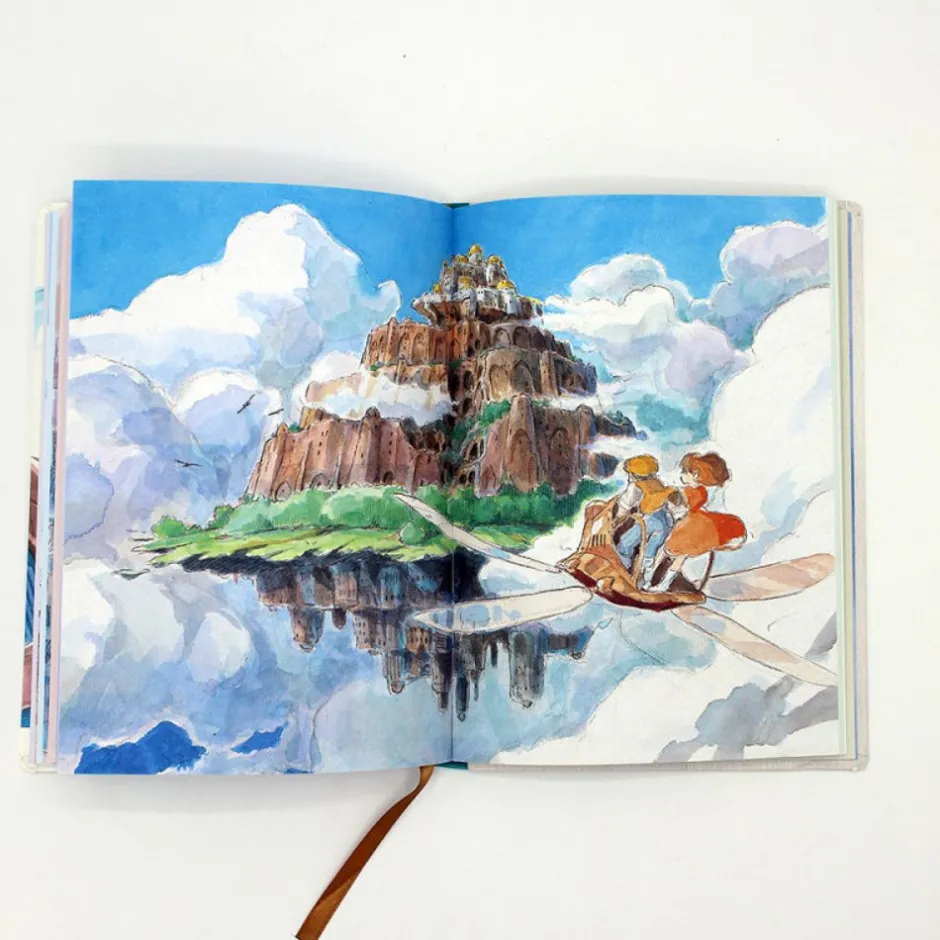 Maison Ghibli Notebooks And Notepads-Flexi Journal Sheeta & Pazu - Castle In The Sky