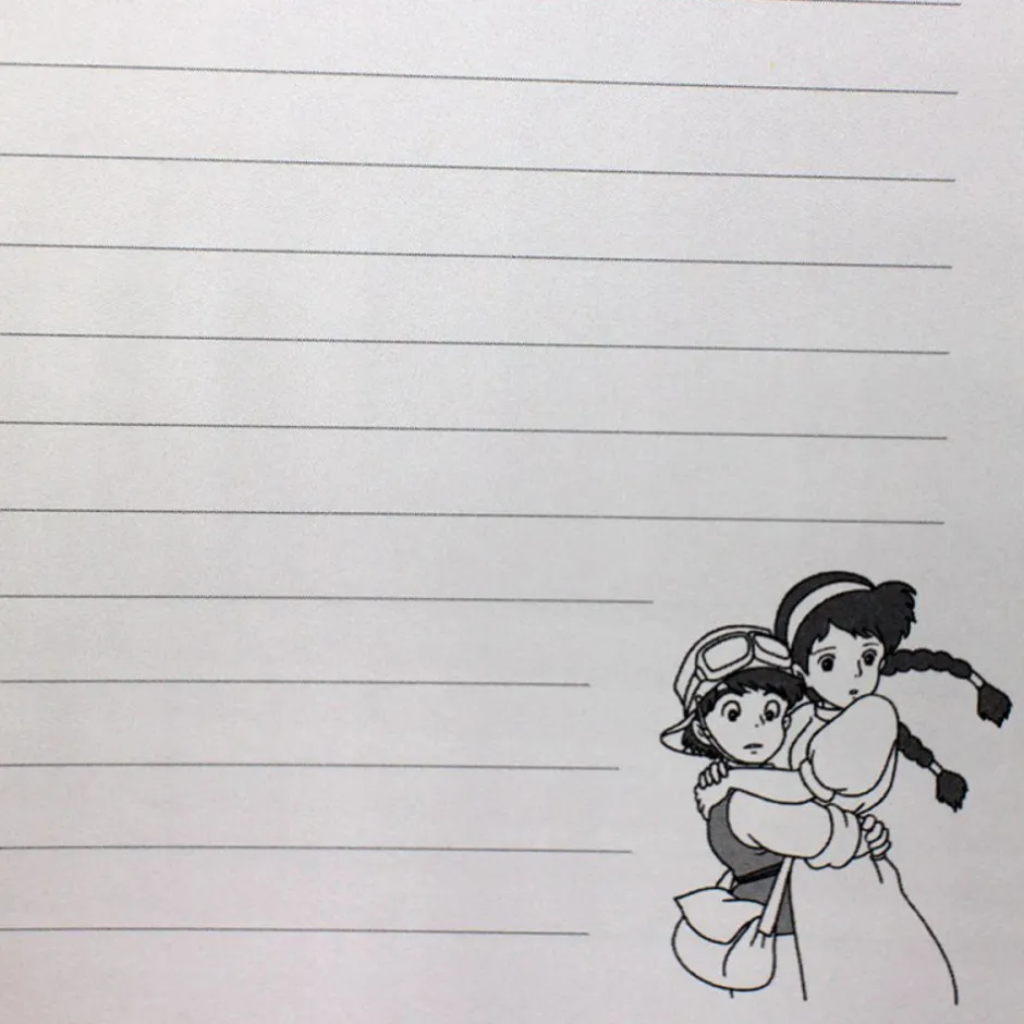 Maison Ghibli Notebooks And Notepads-Flexi Journal Sheeta & Pazu - Castle In The Sky