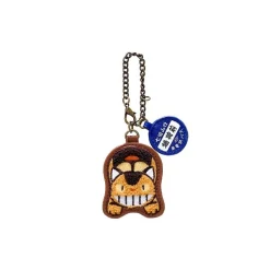 Maison Ghibli Keychains-Fluffy Series Key Ring Cat Bus - My Neighbor Totoro
