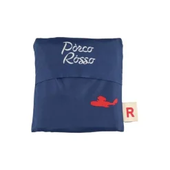 Maison Ghibli Bags-Foldable Bag Patch Porco - Porco Rosso