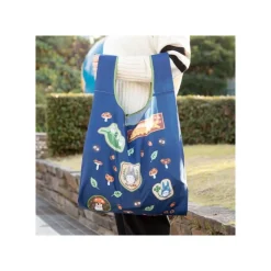 Maison Ghibli Bags-Foldable Bag Patch Totoro - My Neighbor Totoro