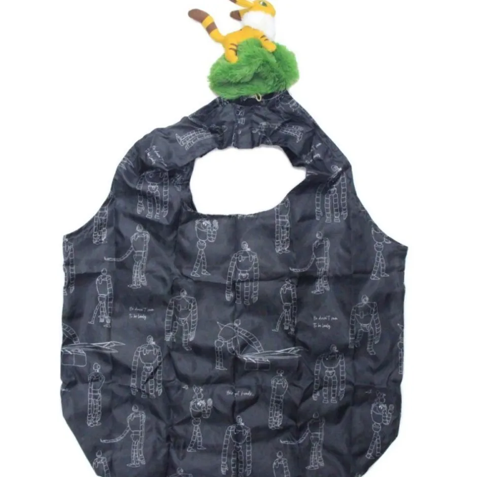 Maison Ghibli Bags-Foldable Eco Bag Fox Squirrel - Caste In The Sky