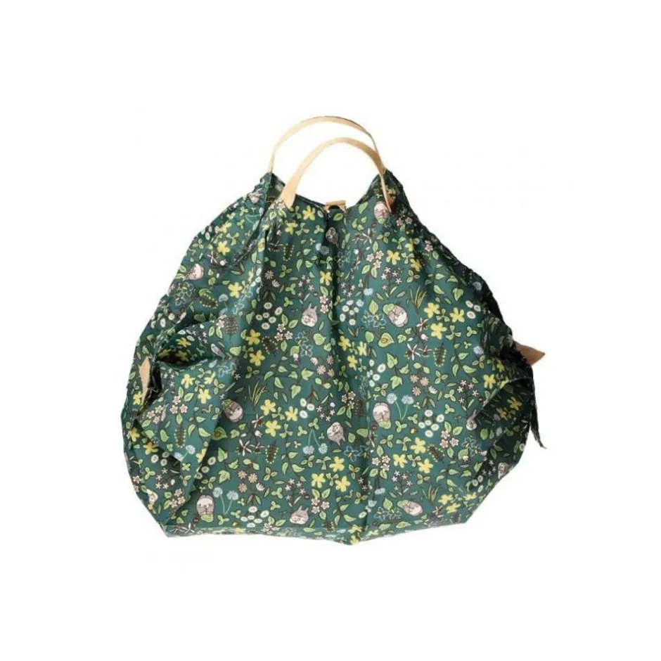 Maison Ghibli Bags-Foldable Eco Bag Totoro Flower Fields - My Neighbor Totoro