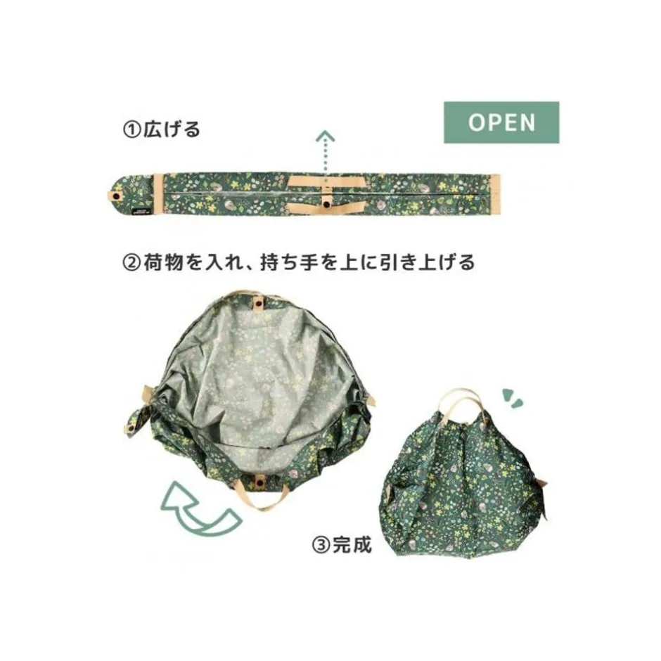Maison Ghibli Bags-Foldable Eco Bag Totoro Flower Fields - My Neighbor Totoro