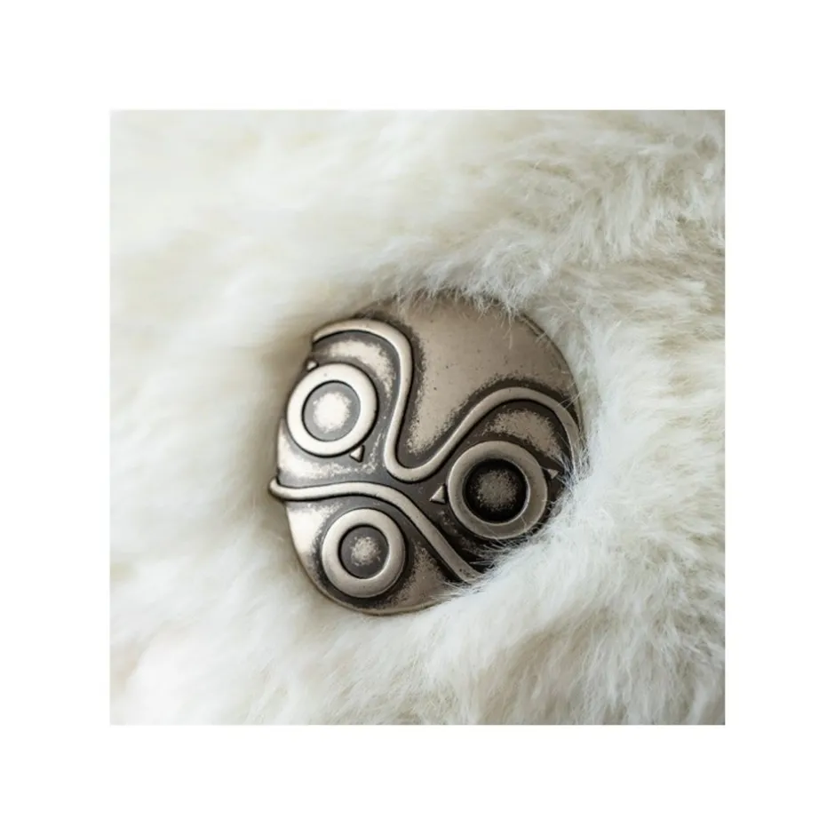Maison Ghibli Accessories-Fur Pouch San'S Mask - Princess Mononoke