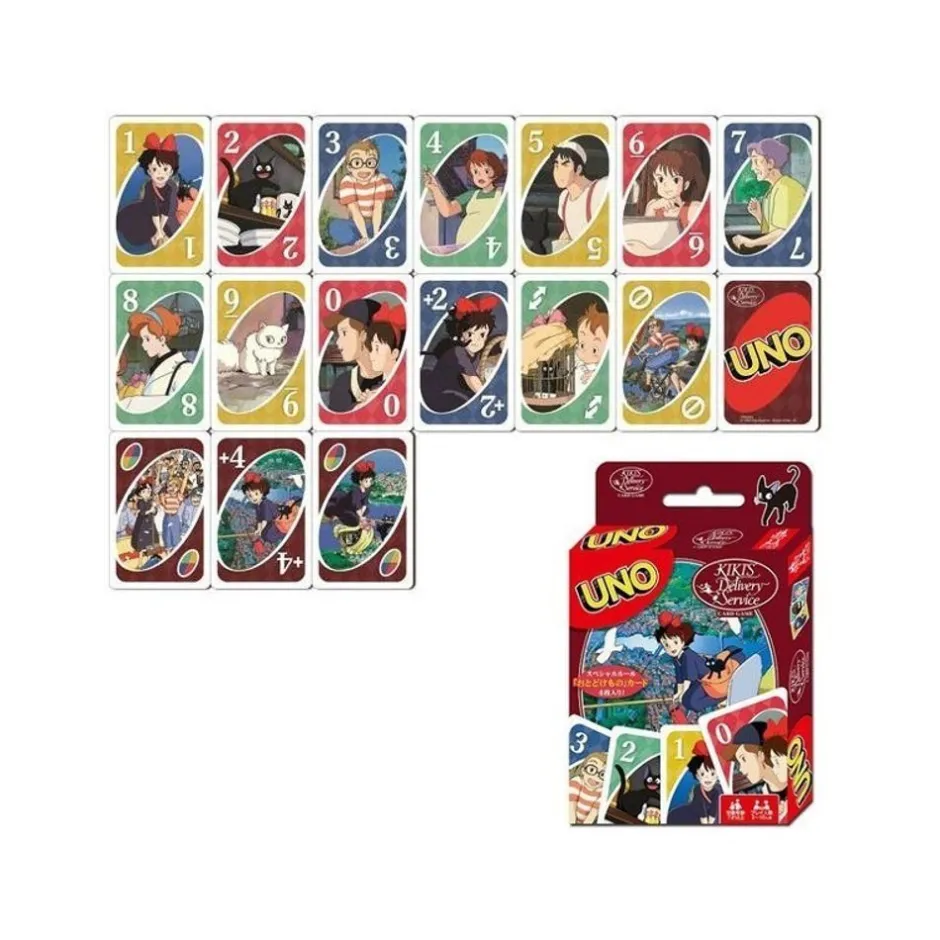 Maison Ghibli Playing Cards-Game Cards Uno- Kiki'S Delivery Service