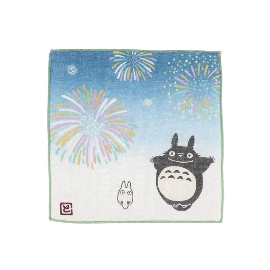 Maison Ghibli Outfits-Gauze Handkerchiefs Totoro Fireworks - My Neighbour Totoro