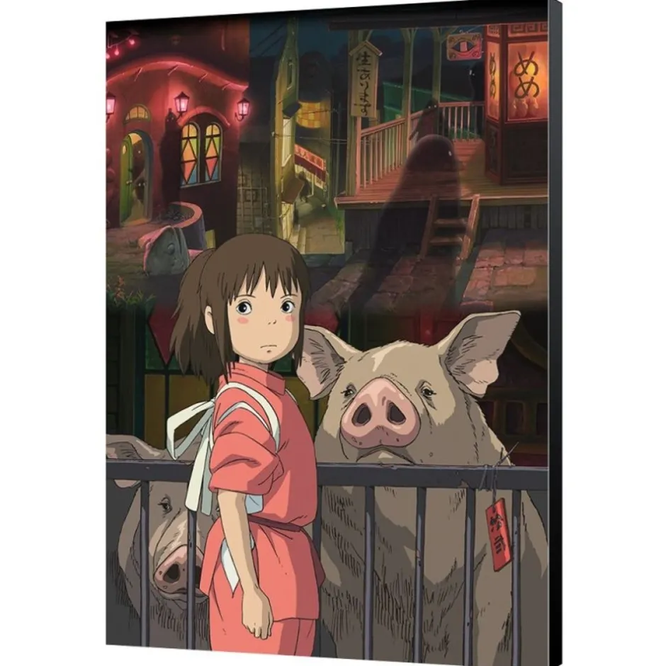 Maison Ghibli Wall Decoration-Ghibli - Spirited Away - 35X50Cm Wood Panel