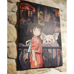 Maison Ghibli Wall Decoration-Ghibli - Spirited Away - 35X50Cm Wood Panel