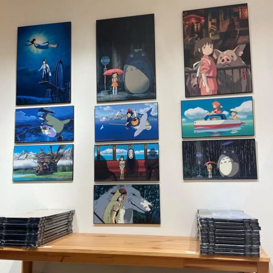 Maison Ghibli Wall Decoration-Ghibli - Spirited Away - 35X50Cm Wood Panel