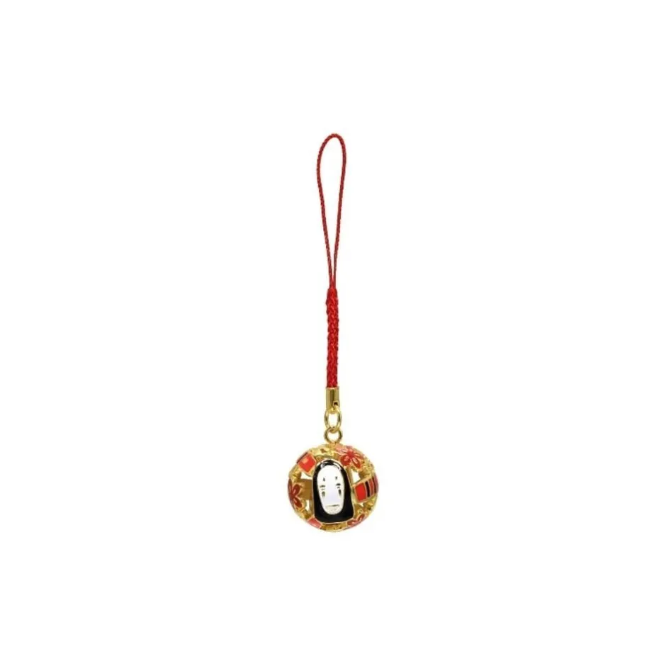 Maison Ghibli Straps-Golden Ring Bell Strap No Face - Spirited Away