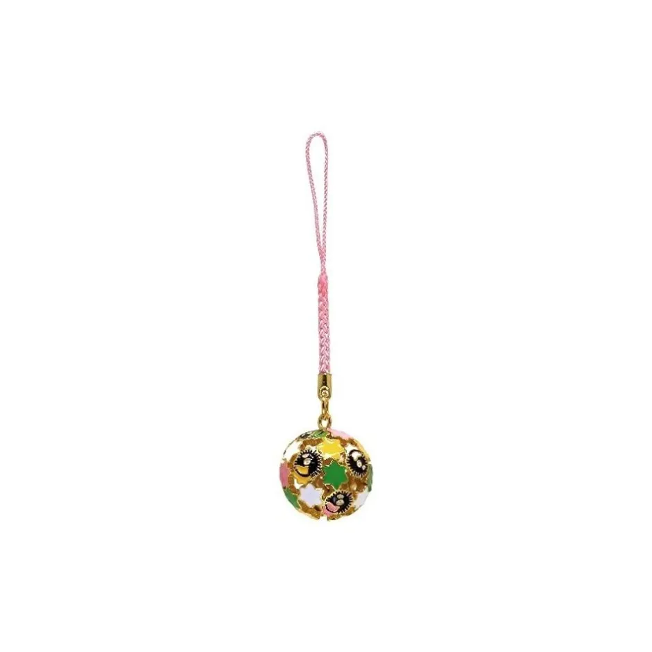 Maison Ghibli Straps-Golden Ring Bell With Strap Soot Sprites And Candy - Spirited Away