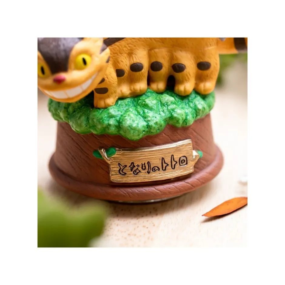 Maison Ghibli Music Boxes-Great Musical Statue Catbus On Tree - My Neighbor Tororo