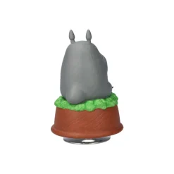 Maison Ghibli Music Boxes-Great Musical Statue Totoro Blows The Ocarina - My Neighbor Tororo