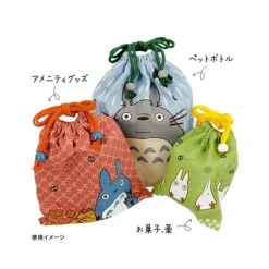 Maison Ghibli Bags-Green Cloth Bag Small Totoro - My Neighbor Totoro