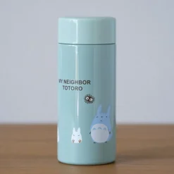 Maison Ghibli Kitchenware-Green Thermos Bottle 250Ml Grimaces - My Neighbor Totoro