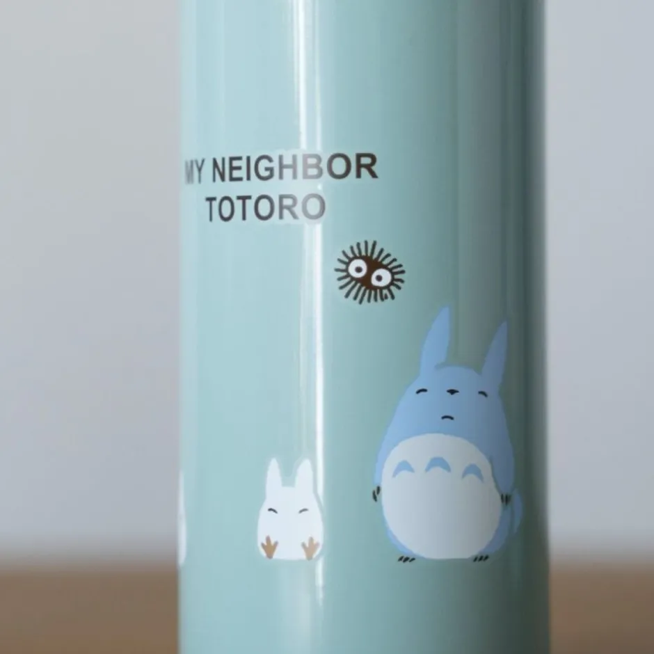 Maison Ghibli Kitchenware-Green Thermos Bottle 250Ml Grimaces - My Neighbor Totoro