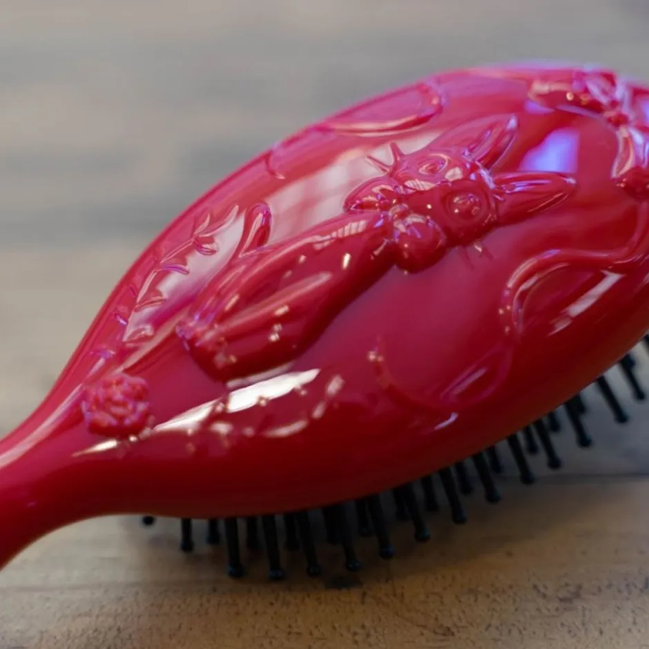 Maison Ghibli Accessories-Hairbrush Kiki Red Color - Kiki'S Delivery Service